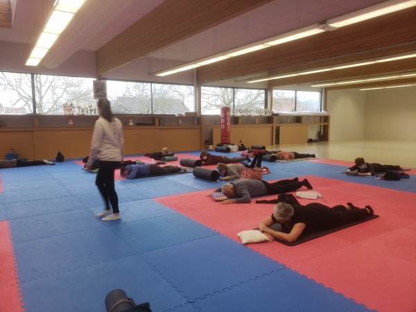 Séance de Yin Yoga à Saint-Mammès